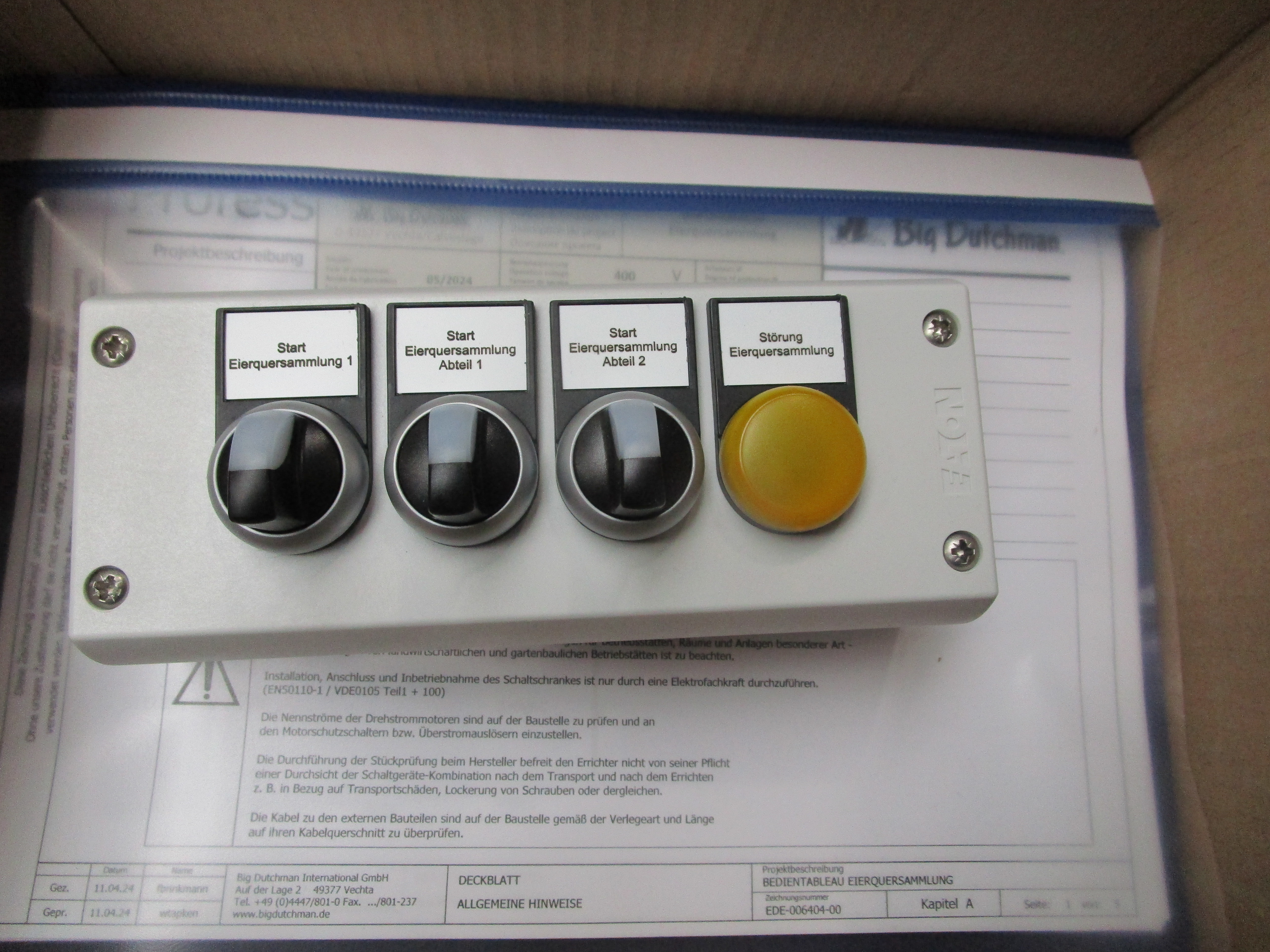 Control box Meyer zum Büschenfelde